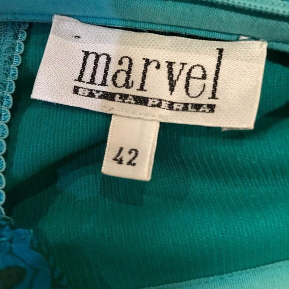 Marvel by La Perla Italian Silk Designer Dress - Picture 7 of 9